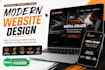 design and develop a professional responsive website