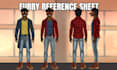 draw fursona and furry reference sheet and character design
