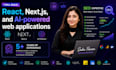 build react, nextjs, and ai powered web applications
