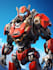 draw high quality robot, mecha concepts
