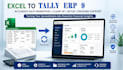 do tally erp 9 data entry, bookkeeping, and voucher entry
