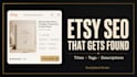 optimize your etsy listing title, tags, and description for better search