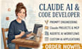 be your claude ai and claude code developer for web app and app design