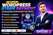 fix wordpress stripe payment, tax calculation, card payment, visa, master