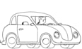 create 2d hand drawn line art animation frame by frame