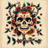 create traditional tattoo,logo design old school