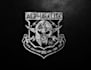 do custom amtrac fishing and skull firefighter logo