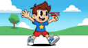 design 2d cartoon character