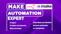 fix make com, setup make com automation, ai agent, make automation, make expert