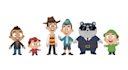 draw amazing cartoon character and scene