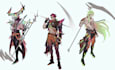 draw a fantasy character art