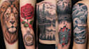 do unique style customized realism tattoo design