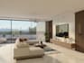 design living and dining room with realistic 3d renders