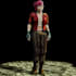 create a stylized hand painted 3d character