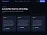 create a responsive landing page using HTML CSS and javascript