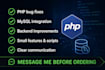 build or fix PHP websites and backend systems