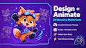 create game character rive animation and interactive state machine for web app