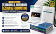 design and format educational textbook and workbook for print and KDP