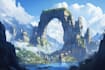 draw cartoon scenery illustration for you