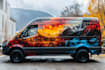 draw car wrap, vehicle wrap, racing car wraps, van wrap