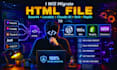 migrate html file base44 lovable claude ai bolt replit to wordpress wix shopify