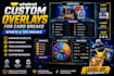 do  obs setup for whatnot, animated overlays design, break boards card breakers
