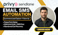 privy sendlane ecommerce email sms automation