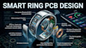 design smart ring pcb, bluetooth hardware and wearable electronics