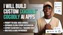 build, fix, or customize full stack apps using cocodly ai