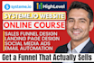 build health and wellness systeme io website design systeme io course automation