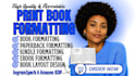 ugrade and format existing amazon KDP paperback interior to KDP groundwood