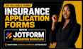 do fillable form insurance application forms with jotform integration workflow