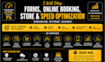 setup wix forms, online booking, store and speed optimization