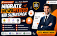 migrate mailchimp convertkit beehiiv ghost newsletter to substack