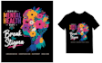 design unique vintage mental health awareness t shirt