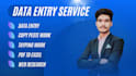 data entry, copy paste, web research, quick task