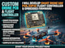 develop smart drone uav pcb, esp32 flight controller and embedded firmware