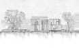 render 2d architectural site plan, section, elevation in photoshop