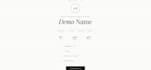 create an animated digital business card in HTML