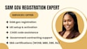 sba certifications, dbe,wbe, wosb, mbe, 8a, sam gov registration, uei, cage code