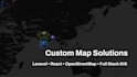 develop clickable interactive web maps using react gis mapbox leaflet laravel