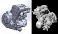 do reverse engineering from stl obj 3d scan to step cad model