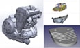 reverse engineering from stl obj 3d scan to step cad model mechanical industrial