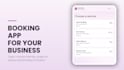 build a modern booking app for your business