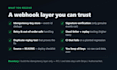 build a reliable stripe or authorize net webhook integration