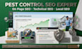 optimize your pest control business website onpage and technical SEO
