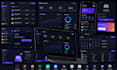 figma saas dashboard and web app UI UX design with interactive prototype