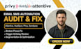 audit fix attentive hubspot privy sendlane email sms automation
