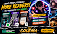 do promotion on webtoons, comics, amazon books promotion