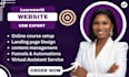 build learnworlds course and high converting website